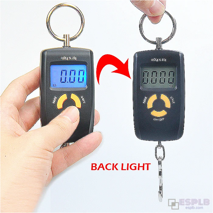 Mini pocket weight scale, digital pocket scale, 45Kg high precision with LCD