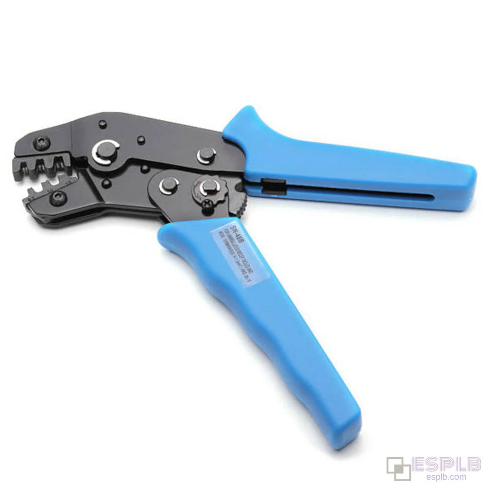 Alicate de Crimpar SN-48B, Crimpadora de Terminal Europeu Profissional, Multiferramenta, 0.5-1.5mm
