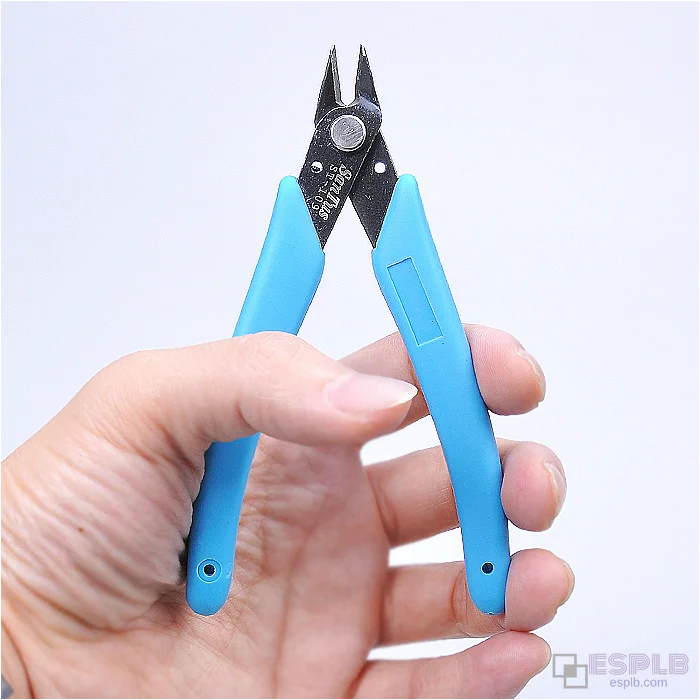 4.7" Mini Electronic Pliers Diagonal Side Cutting Pliers Cable Wire Cutter Repair Pry Open Hand Tool