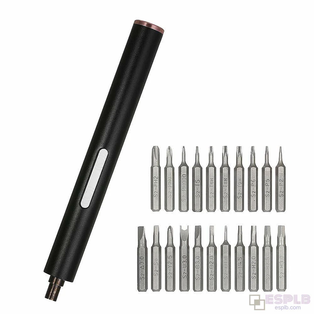 Mini power screwdriver, rechargeable electric screwdriver, Yunzhong S2 22-in-1 Cordless Repair Tool