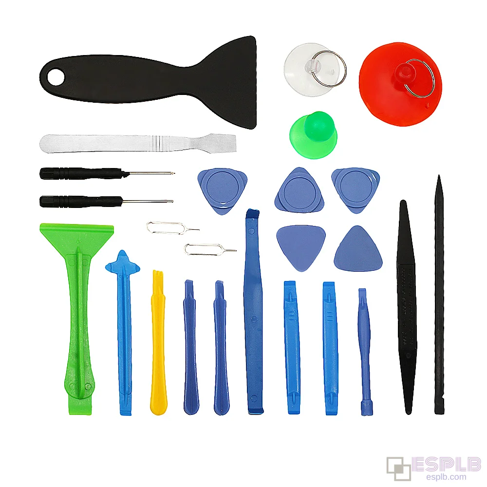 24 in 1 Disassemble Tools, Phone Opening Repair Tools Kit Screwdriver Set for iPhone iPad Tablet Laptop