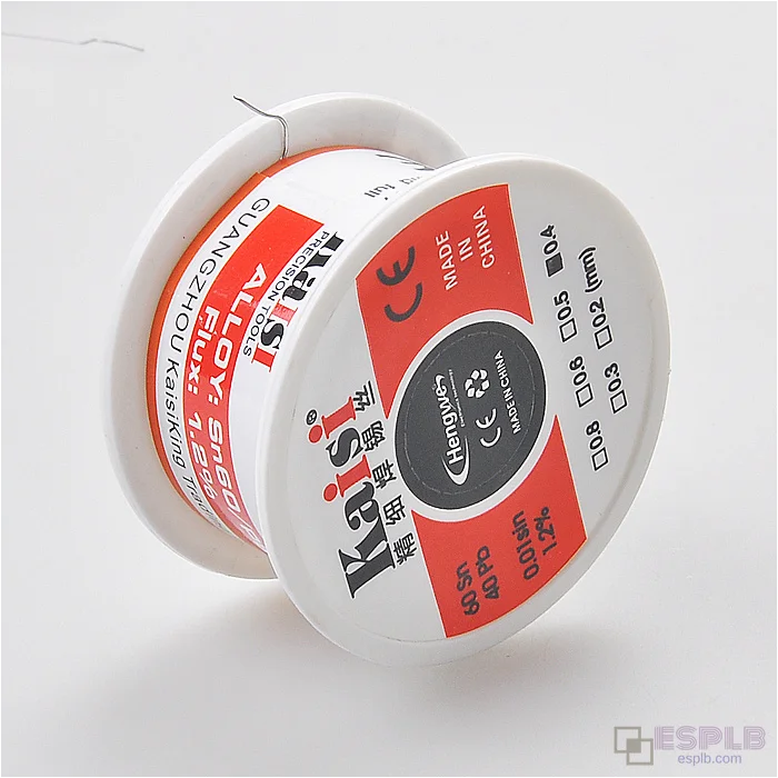 0.3/0.6mm Solder Wire Flux Tin Lead Melt Soldering Wire