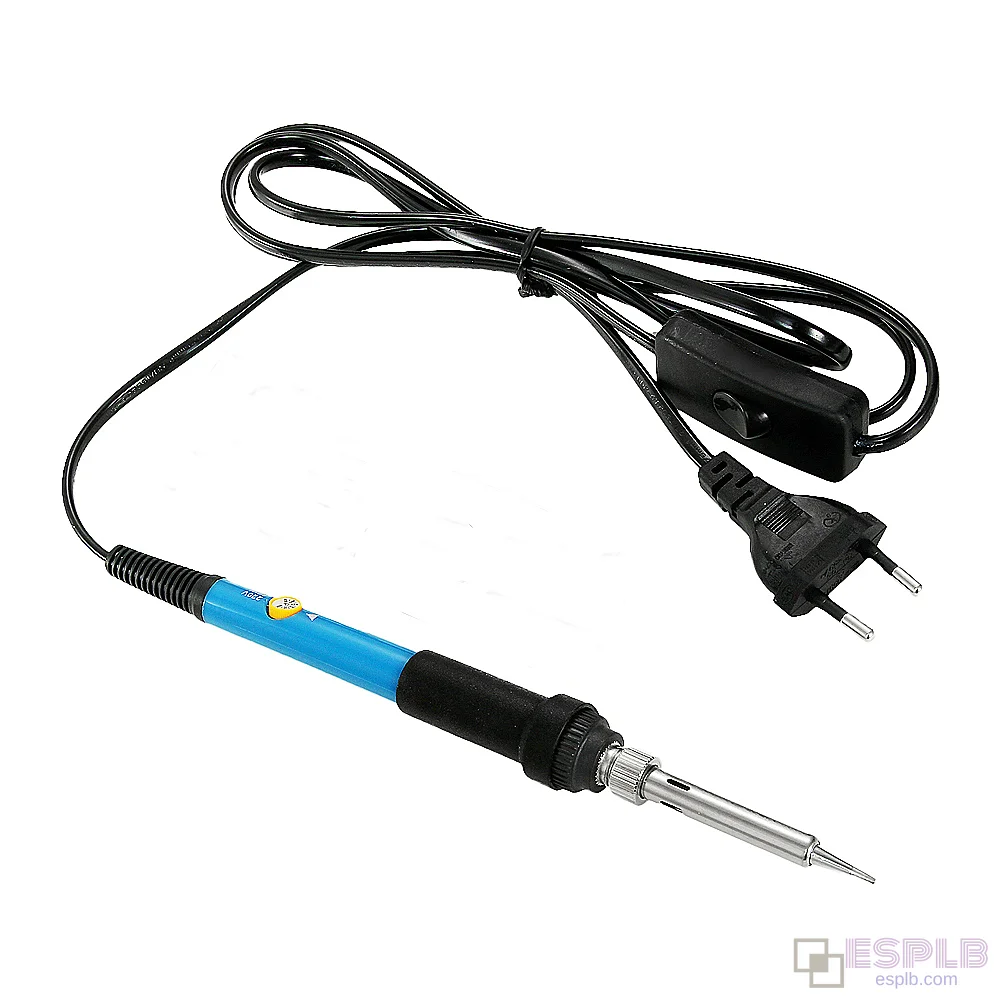 Adjustable Soldering Iron, 110V/220V Electric Soldering Iron with Switch, US/EU Plug Welding Temperature Heat Pencil