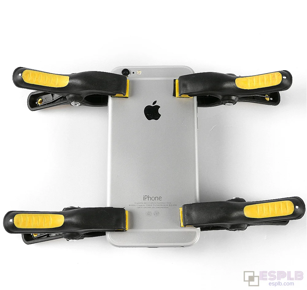4-Piece LCD Screen Fastening Clamps for iPhone, Samsung, iPad, and Tablet Repair