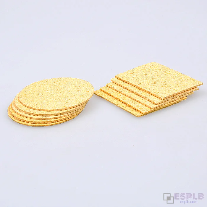 10-piece High Temperature Soldering Iron Cleaning Sponge, Solder Cleaning, Remove Tin, Welding Head Clean