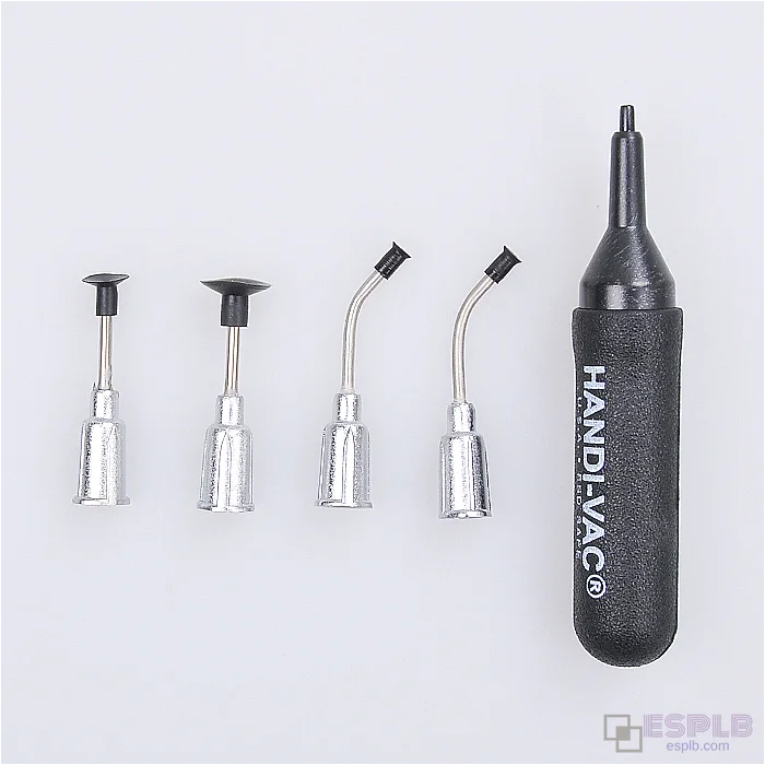 Vacuum Pen for IC SMD SMT, Mini IC Pick Up Tool Vacuum Sucker with 4 Headers