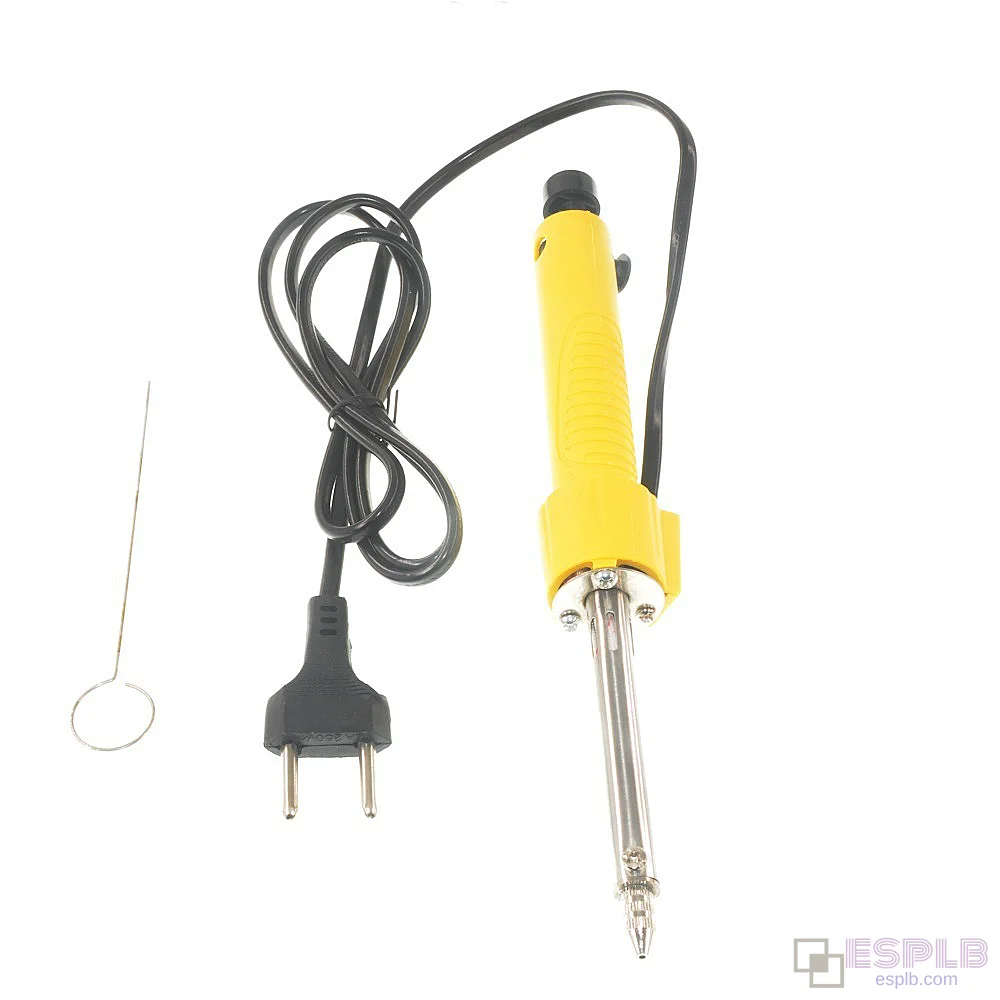 Electric Desoldering Iron Pump 220V 30W, Dual-use Electric Desoldering Pump Sucker Gun for Welding Tools