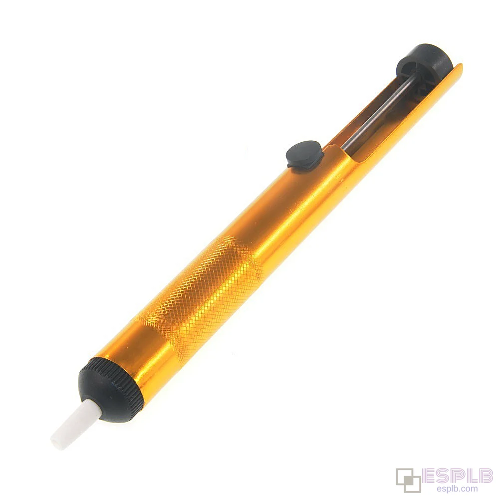 Electric Desoldering Pump for Solder Removal, Mini Handheld Aluminum Vacuum Desoldering Tool, Aluminum Desoldering Pump Soldering Cleanup