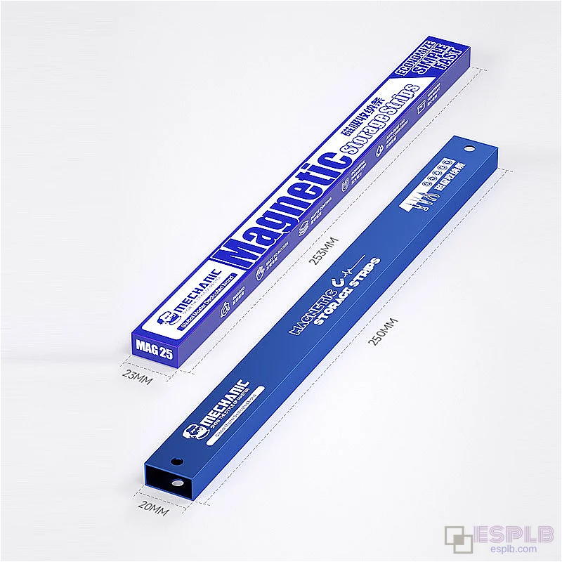 MECHANIC MAG25 Magnetic Storage Strips, Magnetic Strips for Tools, Super Bar Absorption Tool Holder for Mobile Phone Repair, Metal Tool Storage