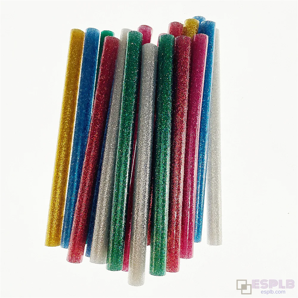 20pcs Hot Melt Adhesive Glue Sticks, Colorful High Viscosity EVA Rods for DIY Craft Gun
