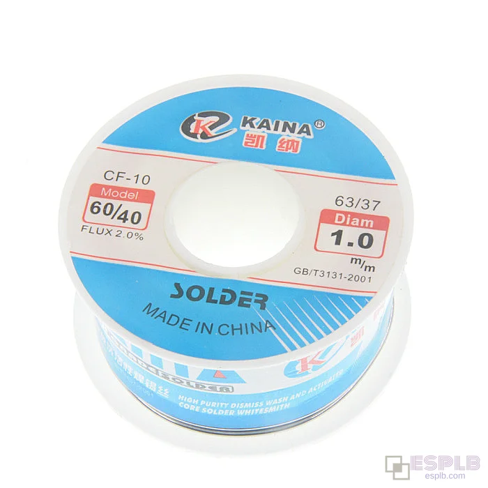 50g CF-10 60/40 焊錫絲 錫線 0.5/0.6/0.8/1.0/1.2/1.5/2.0mm 捲裝 清潔松香焊接芯焊錫線助焊劑捲軸管
