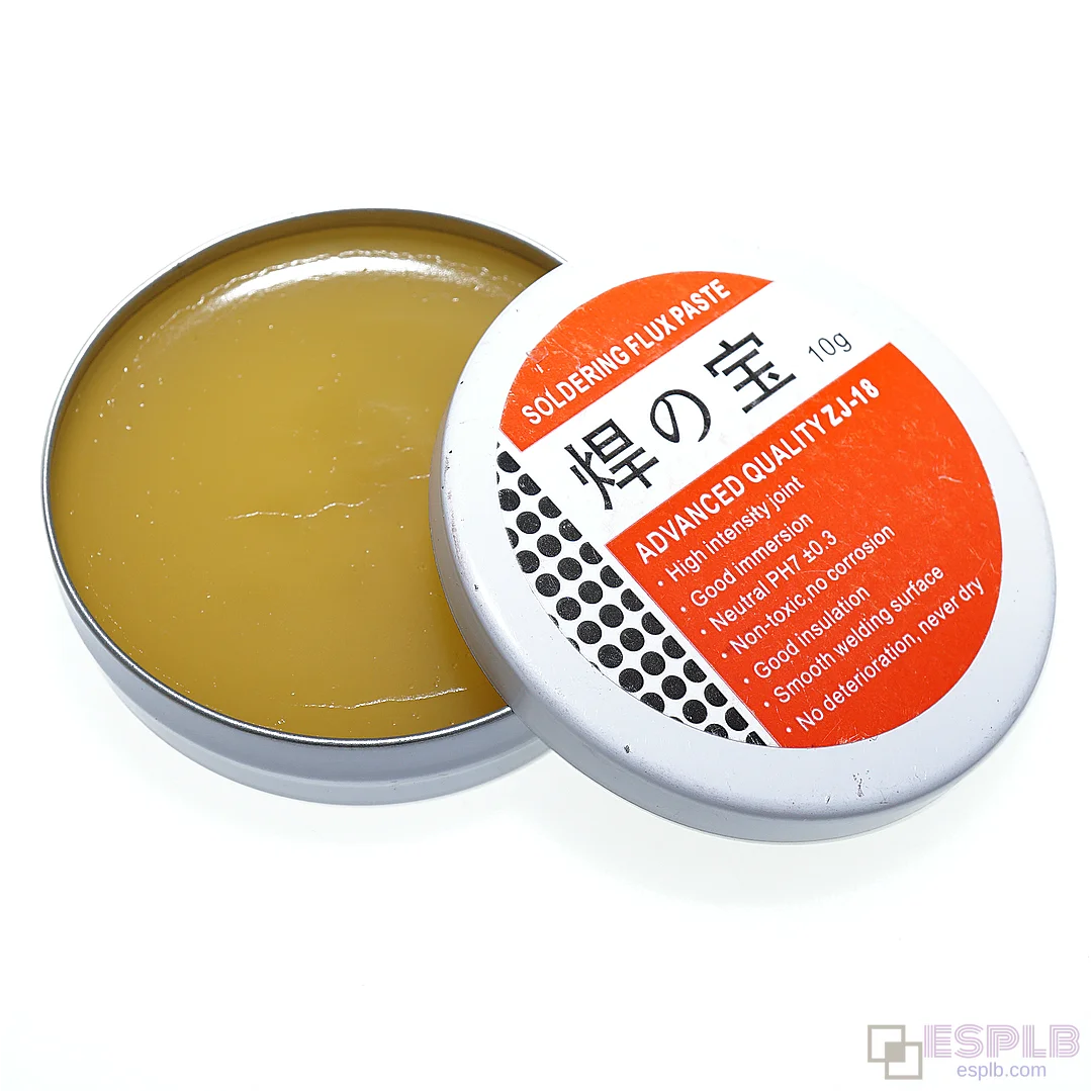 Mild Rosin Soldering Flux Paste, Lead Solder Paste, Environmental Solder Flux for PGA, PCB, IC Parts Welding, Low Residue, Non-Toxic