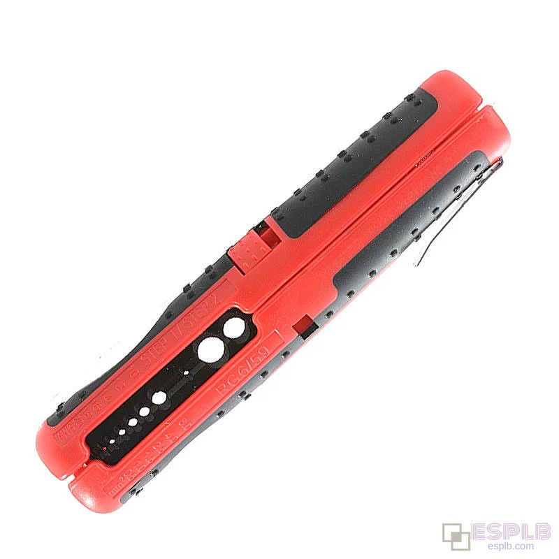 Portable Coaxial Cable Stripper: RG59/RG6, SK5 Blade, Multifunctional Cutter/Pliers
