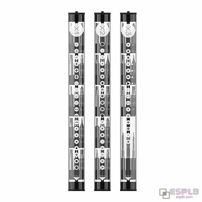 Wowstick X1/X2/X3 Electric Screwdriver 4mm S2 Steel Bits Set
