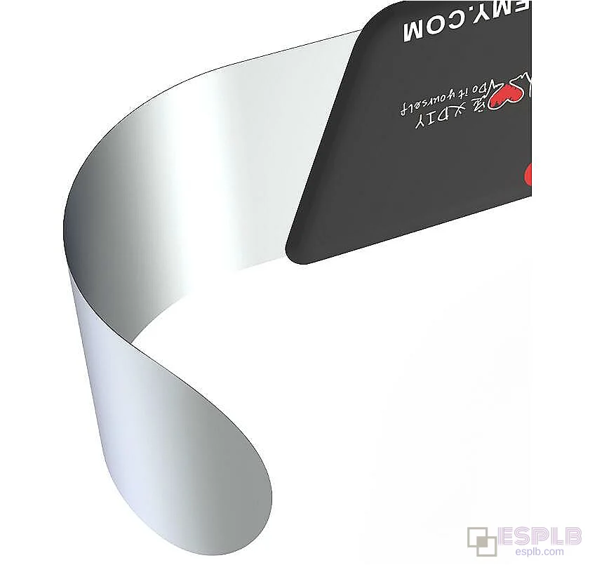JAKEMY 0,1mm Nástroj pro otevírání zakřivených displejů, Ultra-flexibilní nerezový rozebírací nůž pro mobilní telefony
