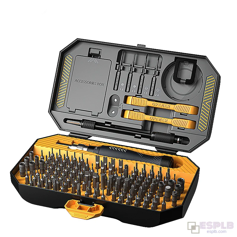 Precision Magnetic Phillips Screwdriver Set for Repair, JAKEMY 145-in-1 Screwdriver Set, Versatile Phillips Head Screwdriver Set, includes Hex, CR-V Bits