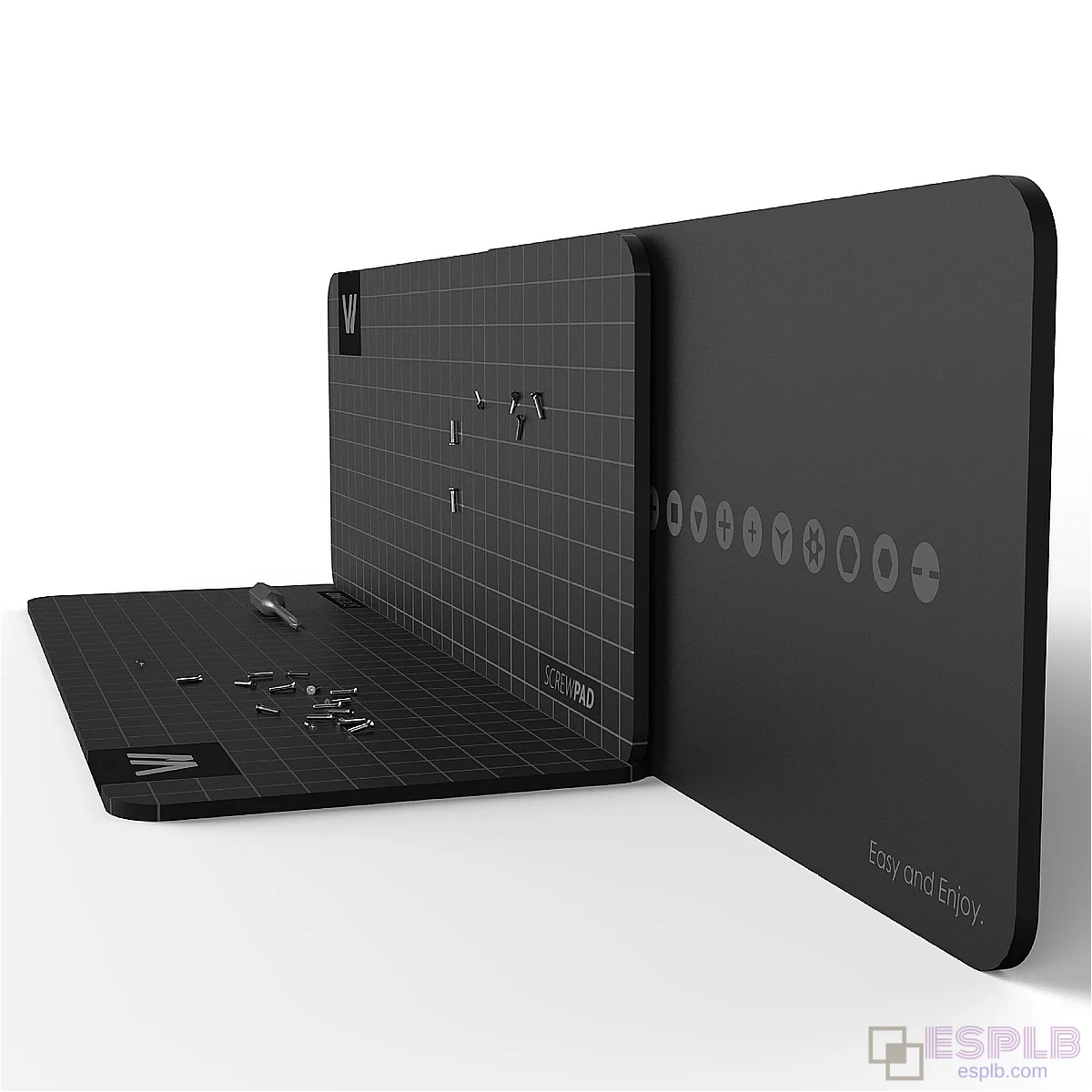 Wowstick Wowpad, 6,5 x 2,56 palca Dvojitá magnetická podložka na skrutky pre 1FS, 1P+, 1F+
