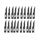 20pcs No. 3 Blades
20pcs No. 3 Blades