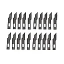 20pcs No. 12 Blades
20pcs No. 12 Blades