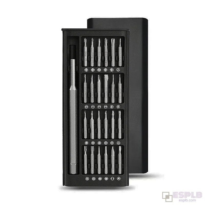 24 in 1 Precision Screwdriver Set, Aluminum Handle, for Electronic Device Repair