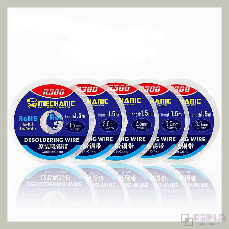 MECHANIC 1.5M Desoldering Wick (1.0-4.0mm) - PCB Solder Remover