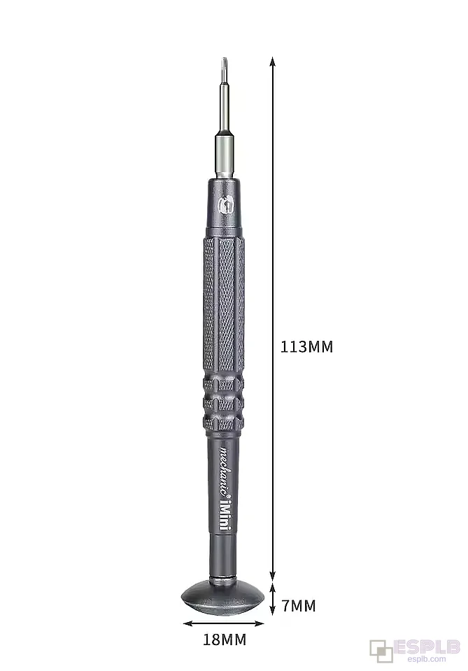 Original Mechanic iMini Screwdriver - Superhard Combat, Ideal for Mobile Phone, Watch, and Clock Repair.