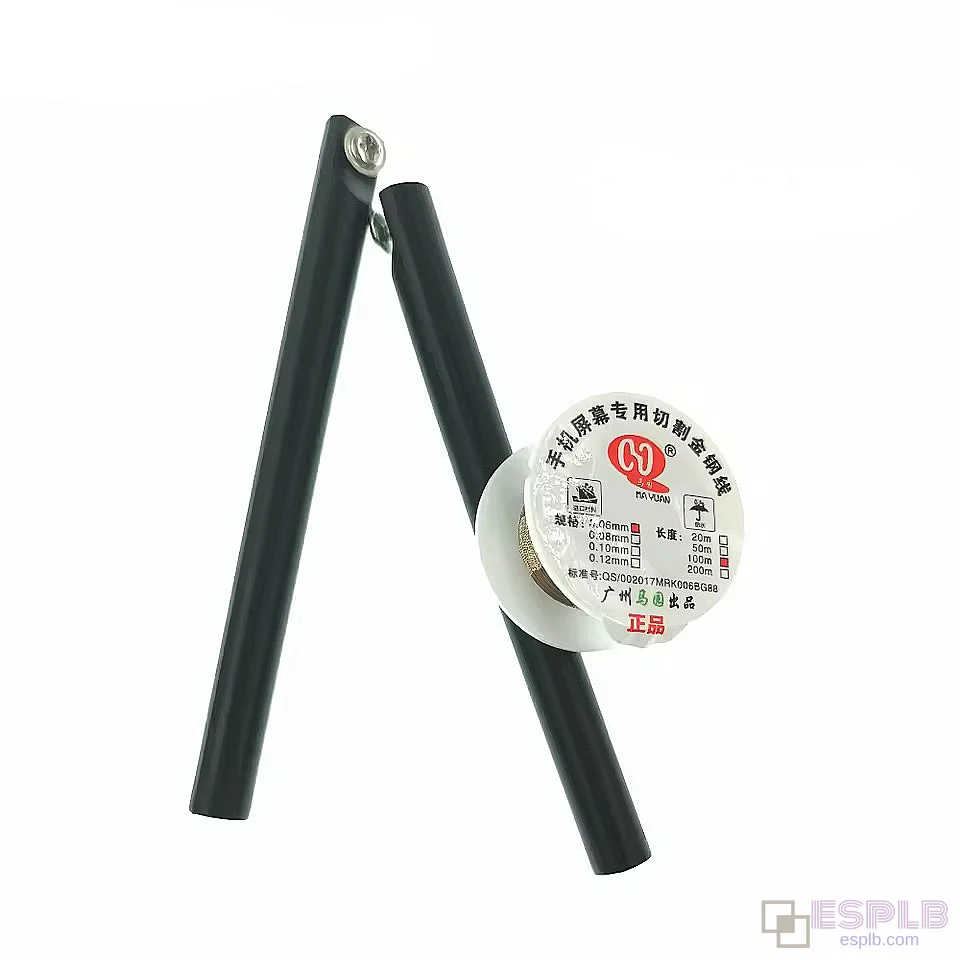LCD Screen Separation with Wire Cutting Line for Phone Repair Hand Tools, 0.06mm/0.08mm/0.1mm 100m (length)