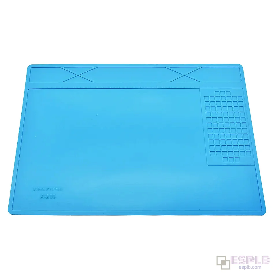 A-400 31*21CM Pad magnetic de reparații pentru lipit, silicon rezistent la căldură, reparații electronice