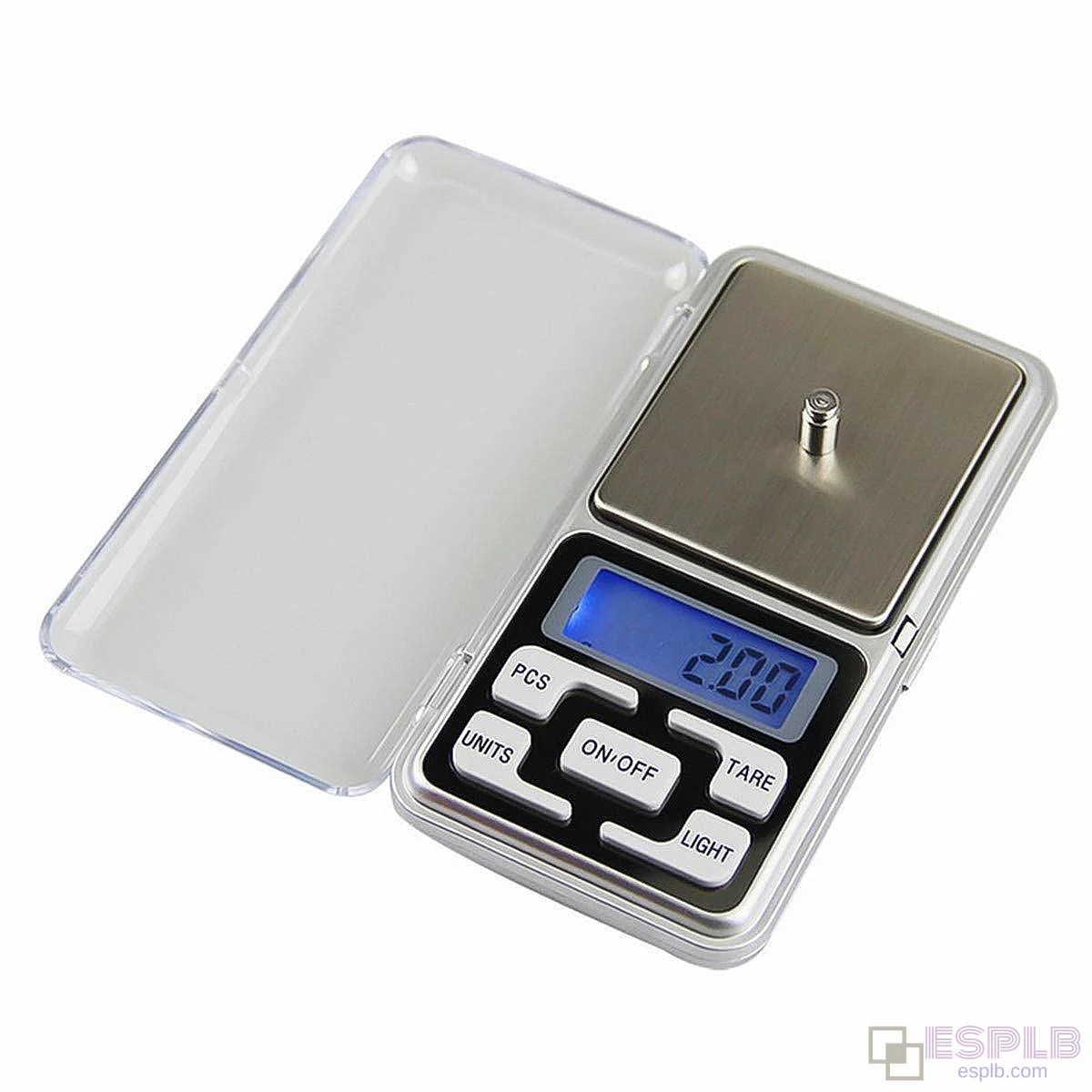 Minőségi gyémánt mérleg, elektronikus ékszer mérleg, Mini Zseb Digitális GrammMérleg 500g x 0.1g, 200g x 0.01g