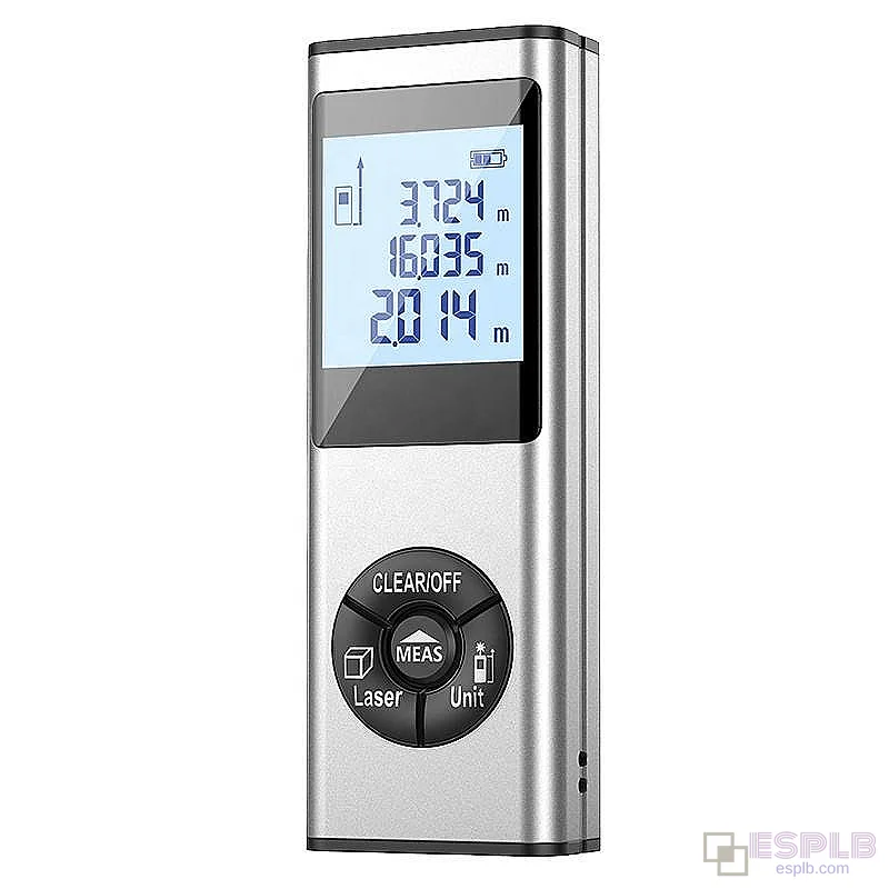 Handheld Laser Distance Meter 100 m – Distance, Area & Volume for Home & DIY