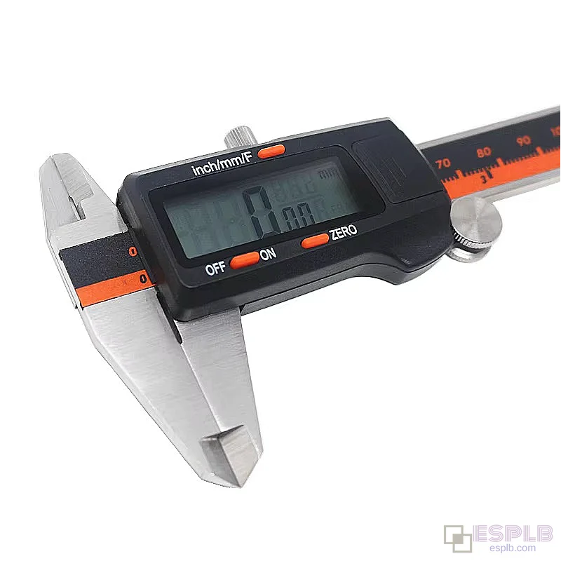 Professional 6-Inch Stainless Steel Digital Caliper (0-150mm) – 0.01mm Resolution, 4-Way Measurement Tool with Long-Lasting LR44 Battery