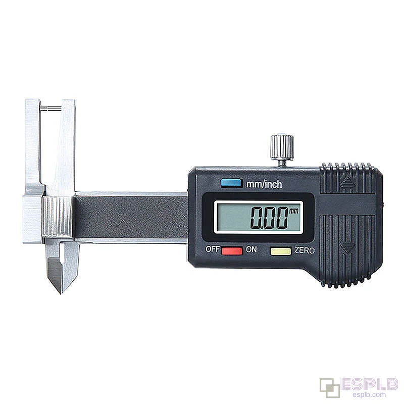 Professional Digital Jewelry Caliper 0-25mm – High Precision 0.01mm Electronic Thickness Gauge for Pearls, Beads, Gemstones & Ring Inner Diameters – Stainless Steel Measuring Tool