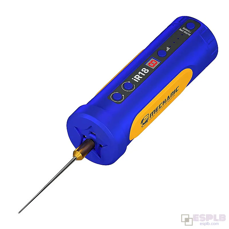 MECHANIC IR18 Electric Glue Remover Tool for Phone Screen Repair – Rechargeable OCA Adhesive Cutter & Grinder with Speed Control