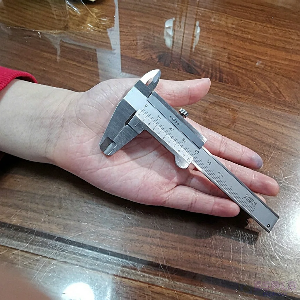 0-50mm/80mm Mini Stainless Steel Vernier Caliper - Portable Pocket Measuring Tool for Jewelry, Coins & Crafts