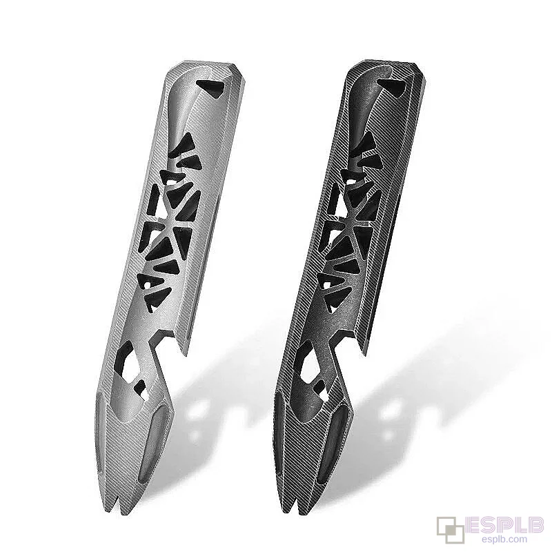 Titanium EDC Multitool Pry Bar - Pocket Survival Tool with Wrench & Bottle Opener