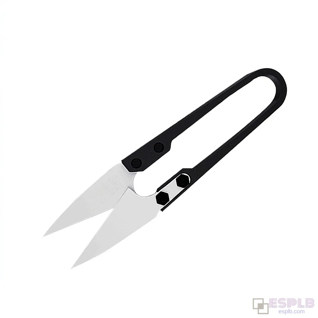 Precision Insulated Ceramic Scissors - High Hardness, Rust-Proof Wire Cutters for Electronics Repair