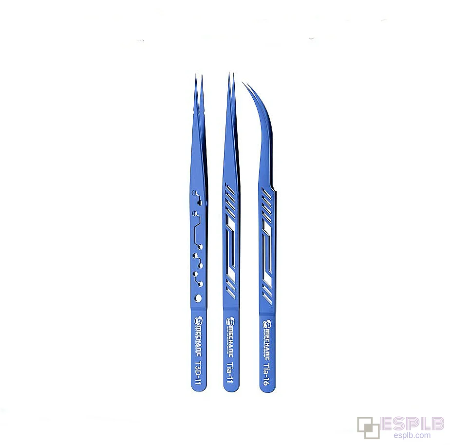 Machanic Titanium Alloy Tweezers - Lightweight, Ergonomic, and Corrosion-Resistant